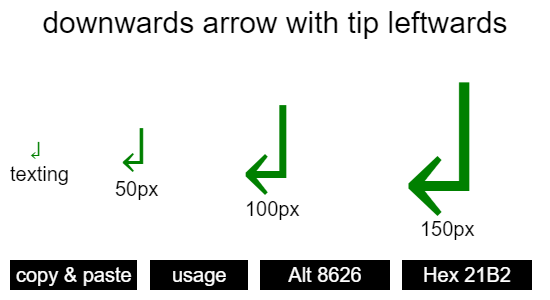 downwards-arrow-with-tip-leftwards