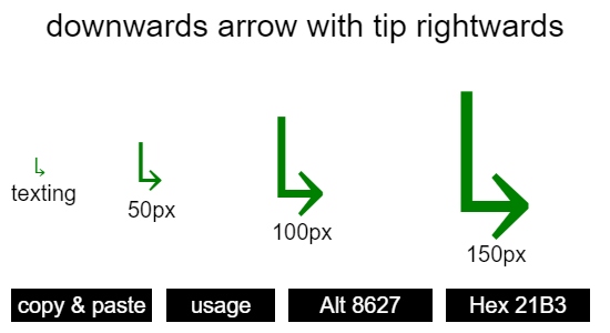 downwards-arrow-with-tip-rightwards