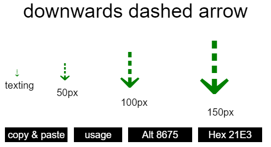 downwards-dashed-arrow