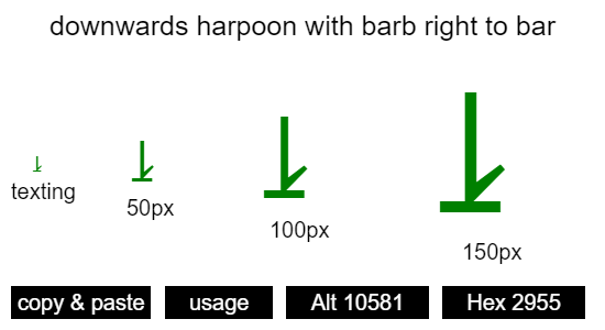 downwards-harpoon-with-barb-right-to-bar
