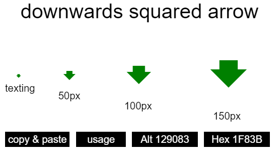 downwards-squared-arrow
