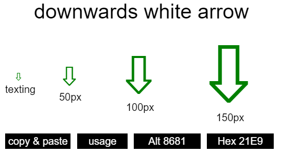 downwards-white-arrow
