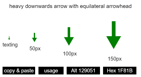 heavy-downwards-arrow-with-equilateral-arrowhead