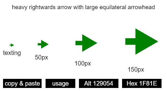 heavy-rightwards-arrow-with-large-equilateral-arrowhead