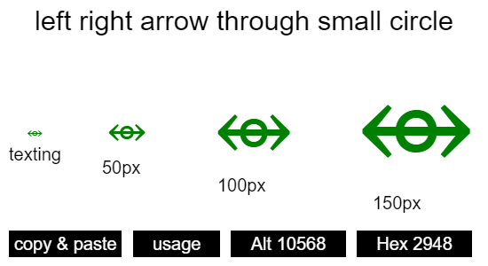 left-right-arrow-through-small-circle