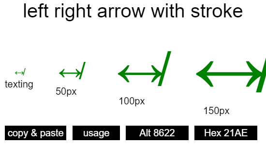 left-right-arrow-with-stroke