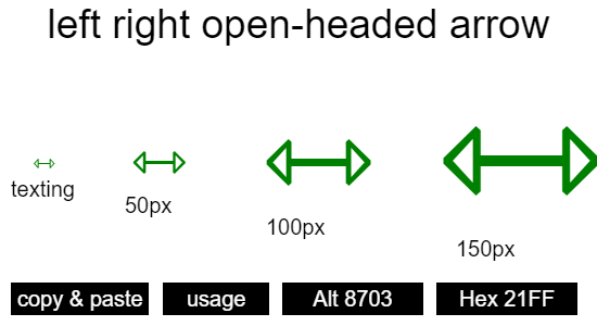 left-right-open-headed-arrow