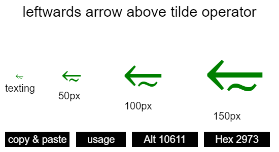 leftwards-arrow-above-tilde-operator