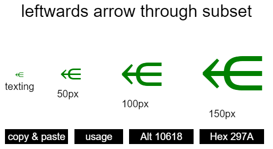 leftwards-arrow-through-subset