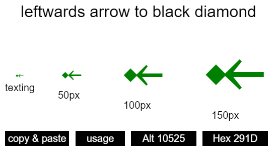 leftwards-arrow-to-black-diamond