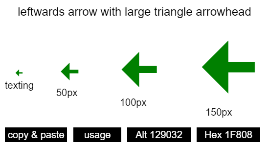 leftwards-arrow-with-large-triangle-arrowhead