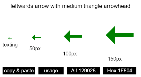 leftwards-arrow-with-medium-triangle-arrowhead