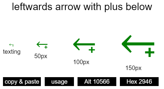 leftwards-arrow-with-plus-below