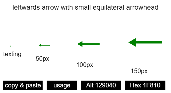 leftwards-arrow-with-small-equilateral-arrowhead