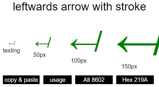 leftwards-arrow-with-stroke