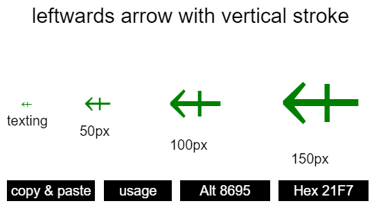 leftwards-arrow-with-vertical-stroke