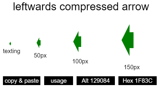 leftwards-compressed-arrow