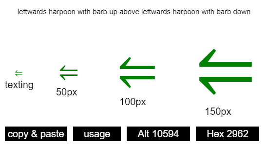 leftwards-harpoon-with-barb-up-above-leftwards-harpoon-with-barb-down