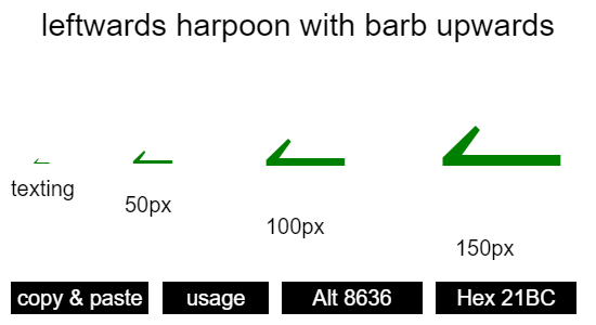 leftwards-harpoon-with-barb-upwards