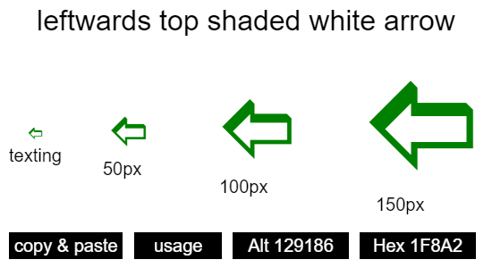 leftwards-top-shaded-white-arrow