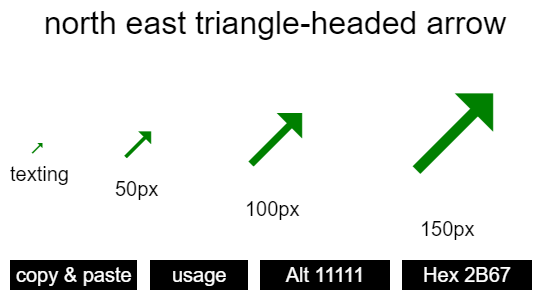 north-east-triangle-headed-arrow