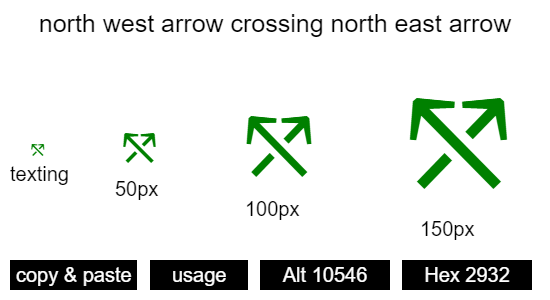 north-west-arrow-crossing-north-east-arrow