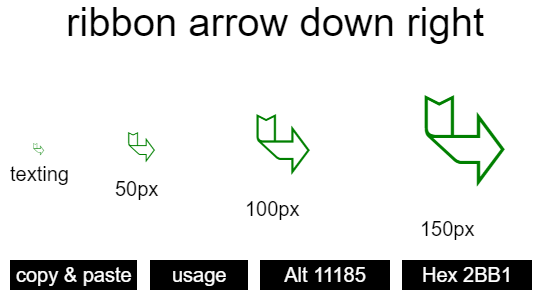 ribbon-arrow-down-right