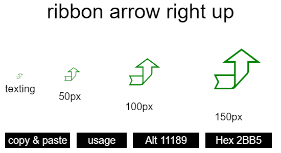 ribbon-arrow-right-up