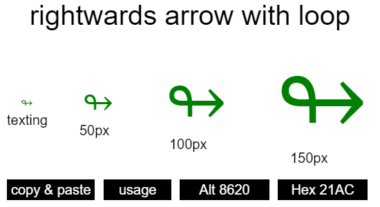 rightwards-arrow-with-loop