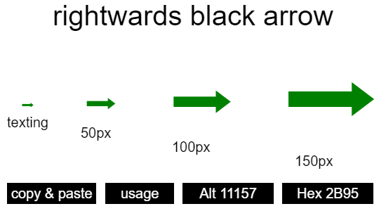 rightwards-black-arrow