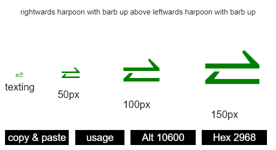 rightwards-harpoon-with-barb-up-above-leftwards-harpoon-with-barb-up
