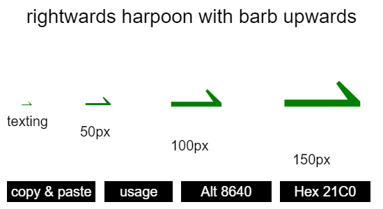 rightwards-harpoon-with-barb-upwards