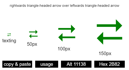 rightwards-triangle-headed-arrow-over-leftwards-triangle-headed-arrow