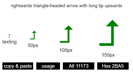 rightwards-triangle-headed-arrow-with-long-tip-upwards