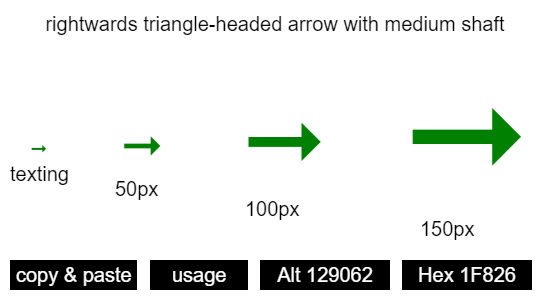 rightwards-triangle-headed-arrow-with-medium-shaft