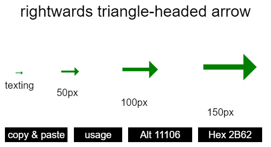 rightwards-triangle-headed-arrow