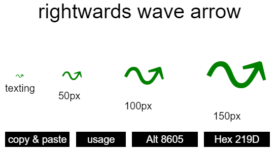 rightwards-wave-arrow