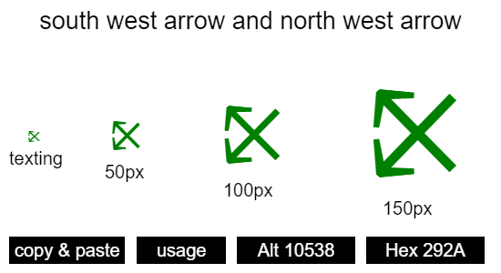 south-west-arrow-and-north-west-arrow
