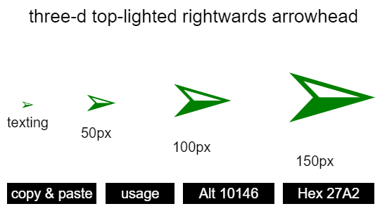 three-d-top-lighted-rightwards-arrowhead