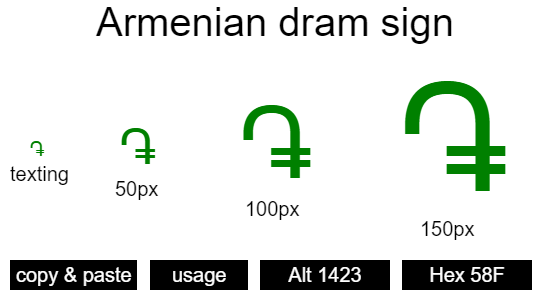 Armenian-dram-sign