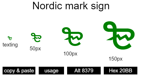 Nordic-mark-sign