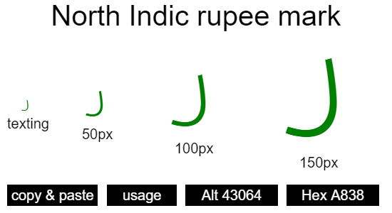 North-Indic-rupee-mark