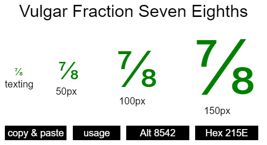 Vulgar-Fraction-Seven-Eighths