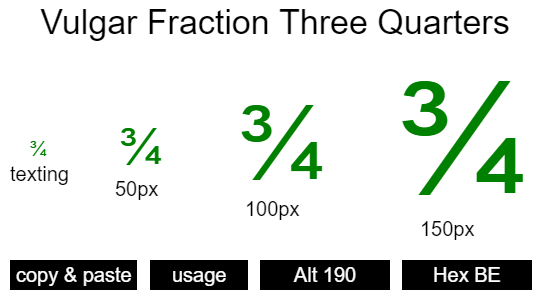 Vulgar-Fraction-Three-Quarters