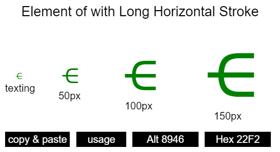 Element-of-with-Long-Horizontal-Stroke