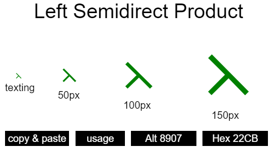 Left-Semidirect-Product