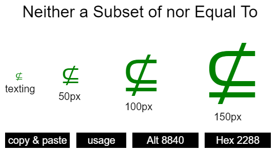 Neither-a-Subset-of-nor-Equal-To