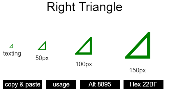 Right-Triangle