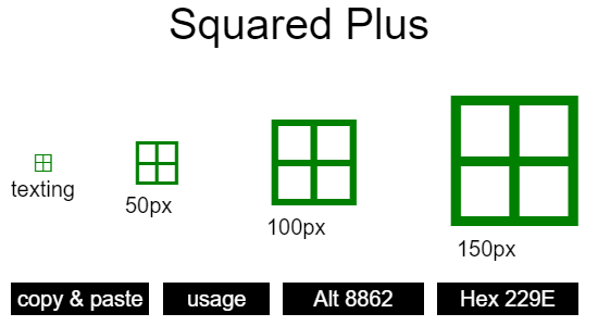 Squared-Plus