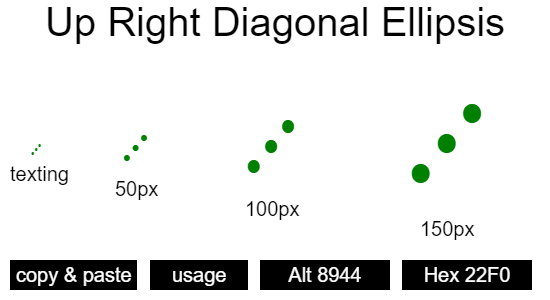 Up-Right-Diagonal-Ellipsis